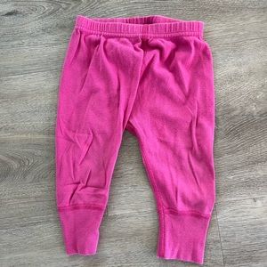 Hanna Anderson 75 (12-18m) pink wiggle pants girls
